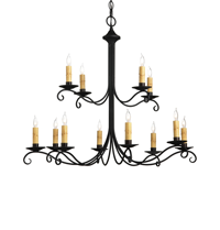 Chandeliers 2 étages +